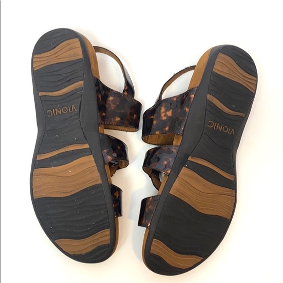 Vionic Women's Paros Backstrap Tortoise Sandals - Picture 6 of 10